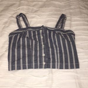 BRANDY MELVILLE stripped adjustable tank top